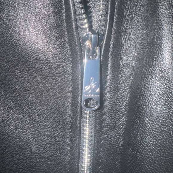 🎉 Host Pick🎉 Sam Edelman Peplum Leather Moto Jacket - Picture 4 of 8